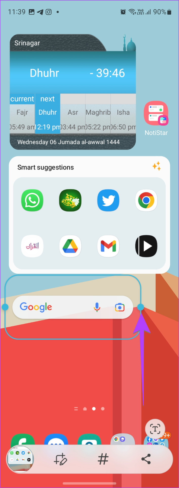 How to Add Google Search Bar to Home Screen on Android and iPhone illustration 11