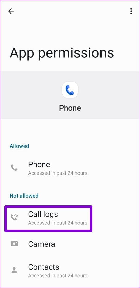 6 Ways to Fix Call History Not Showing on Android illustration 11