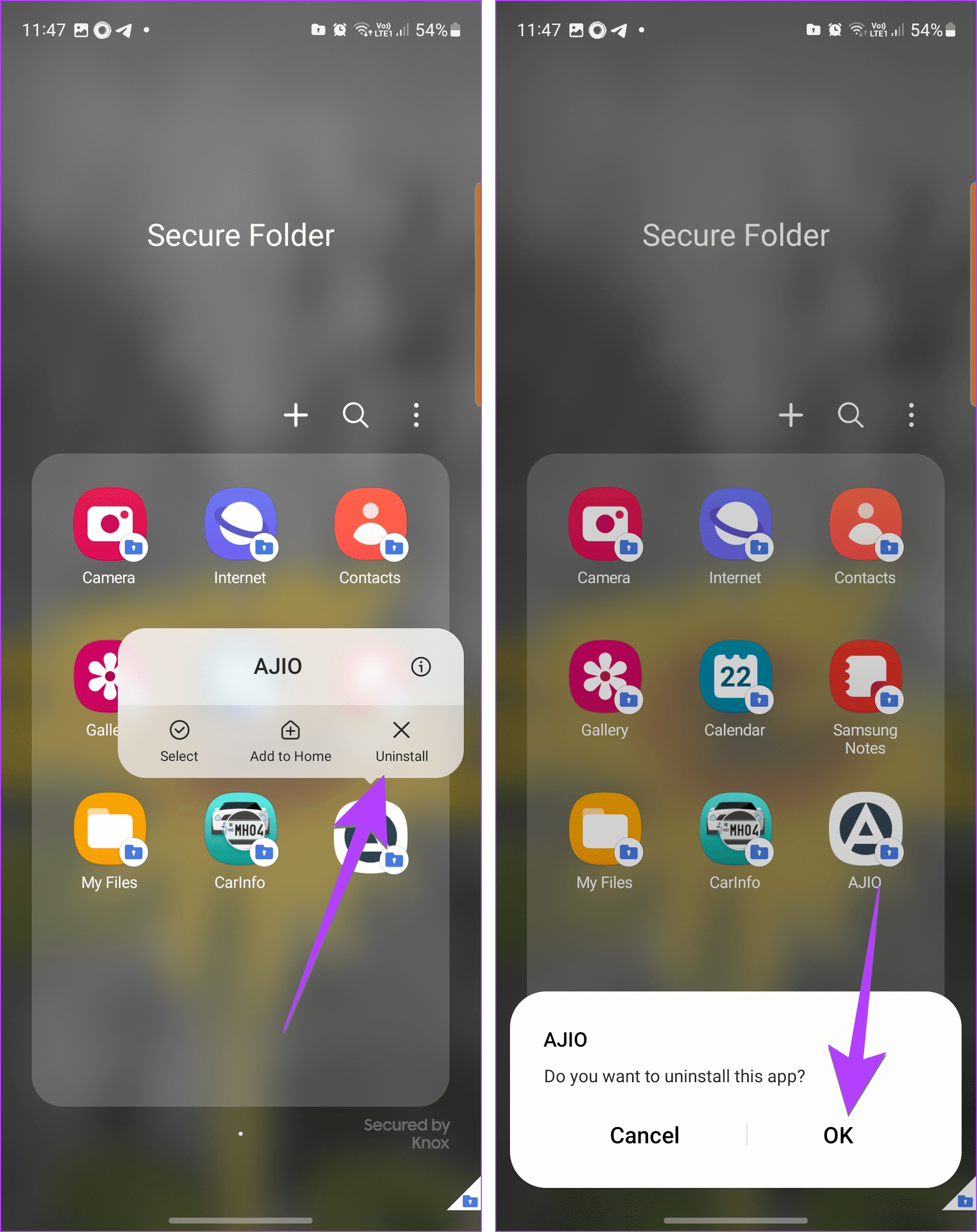 How to Add or Remove Apps From Secure Folder on Samsung Phones illustration 29
