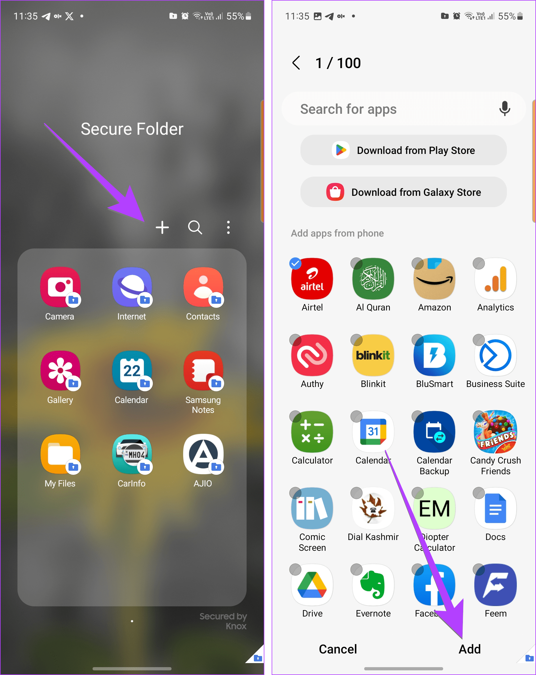 How to Add or Remove Apps From Secure Folder on Samsung Phones illustration 12