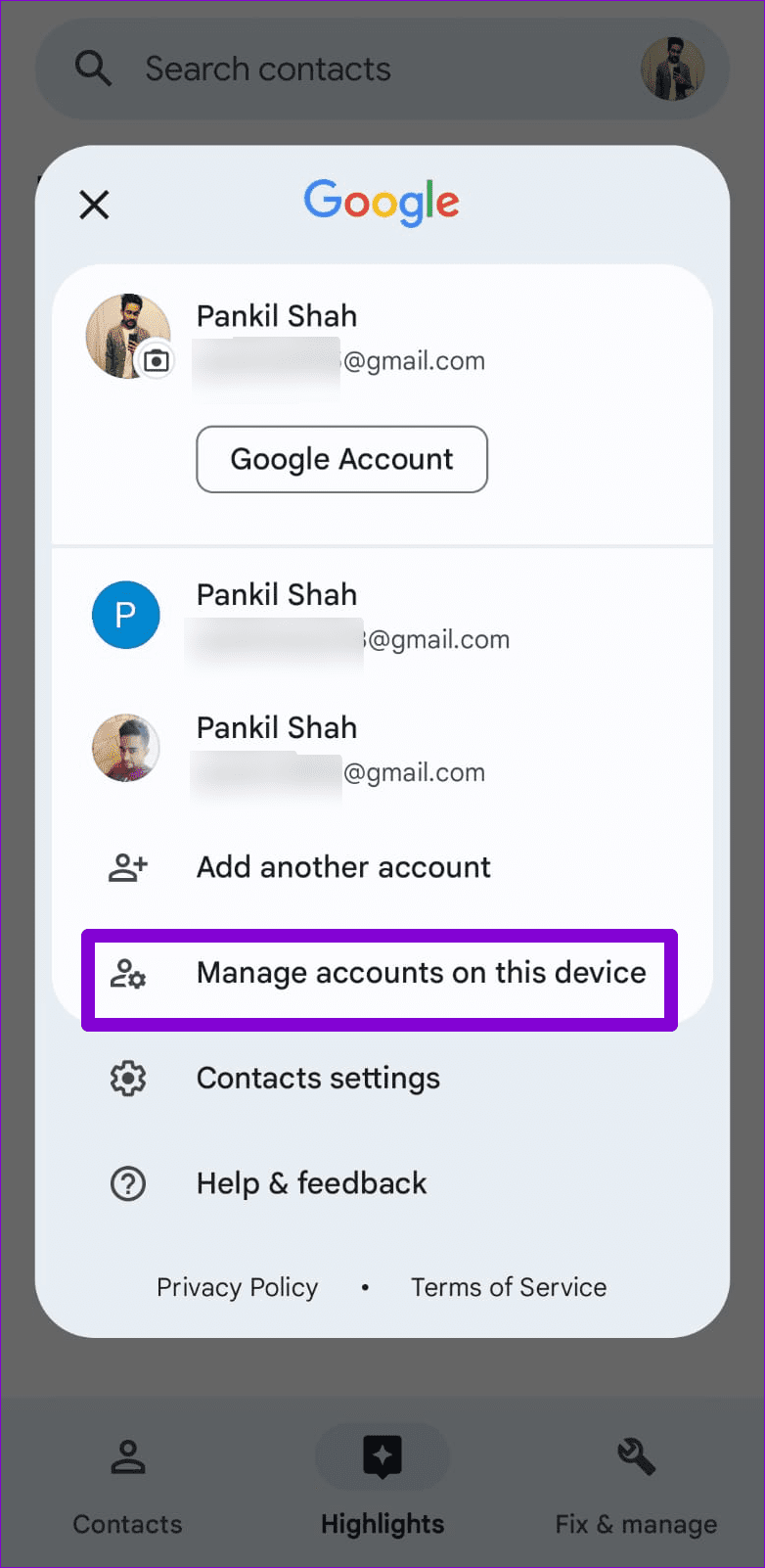 4 Ways to Fix Contacts Search Not Working on Android illustration 29