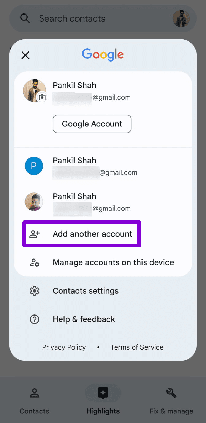 4 Ways to Fix Contacts Search Not Working on Android illustration 36