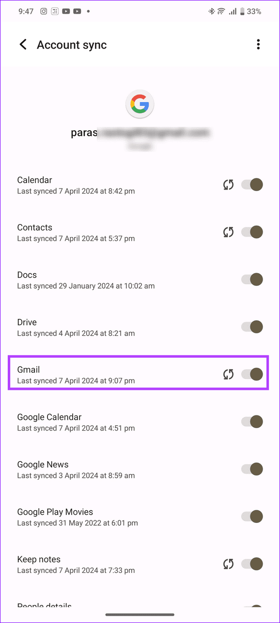 5 Ways to Fix Gmail Won’t Stop Syncing on Android illustration 15