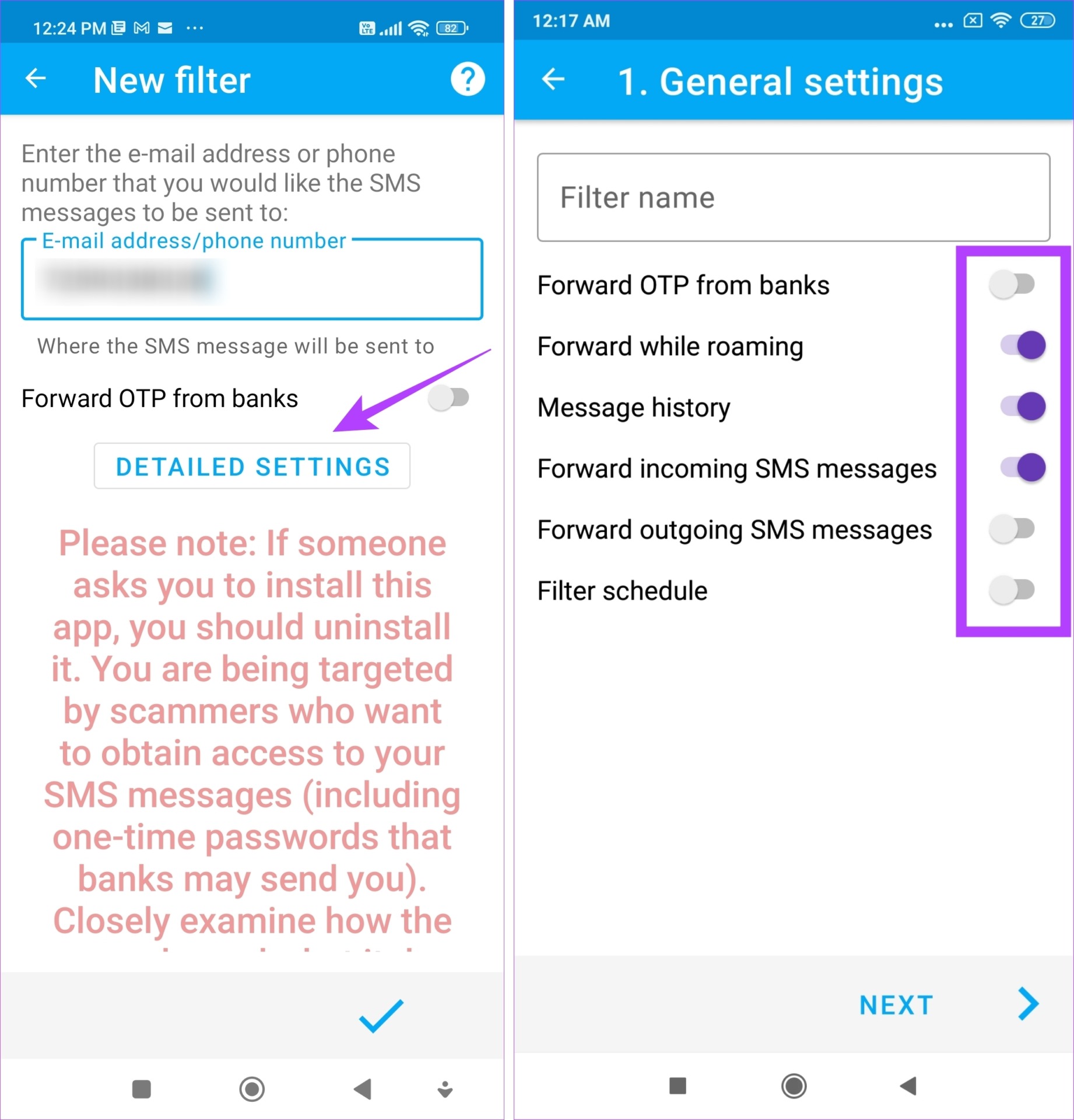 How to Automatically Forward Text Messages to Another Phone or PC on Android illustration 32