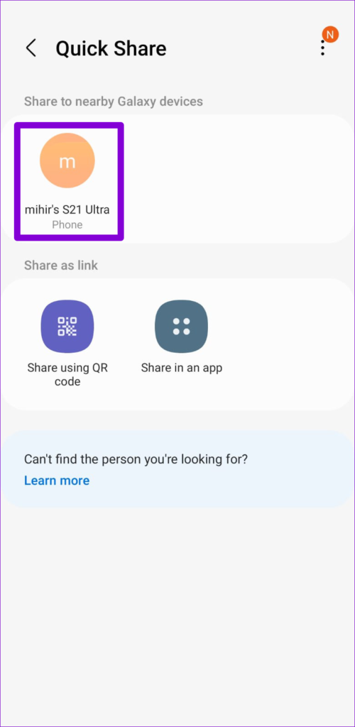 How to Use Quick Share on Samsung Galaxy Phones illustration 20