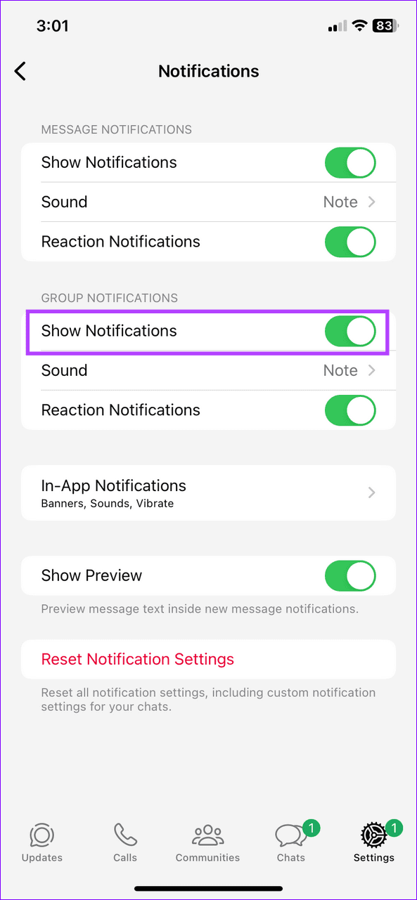 5 Ways to Fix WhatsApp Group Notifications Not Working illustration 20