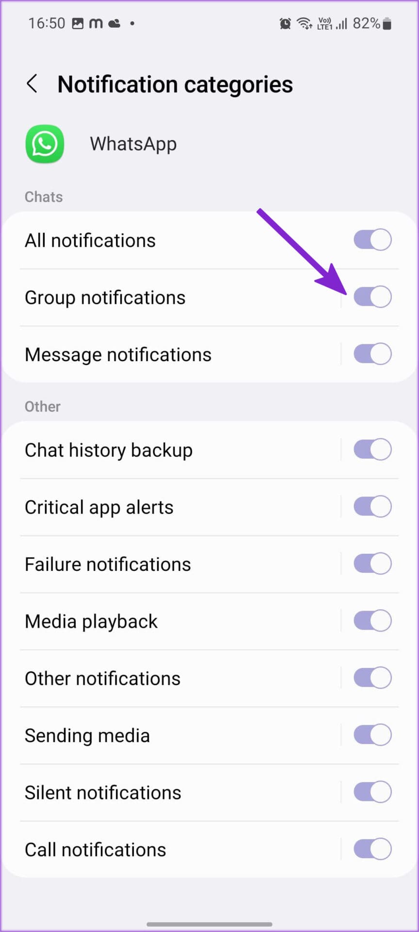 5 Ways to Fix WhatsApp Group Notifications Not Working illustration 28