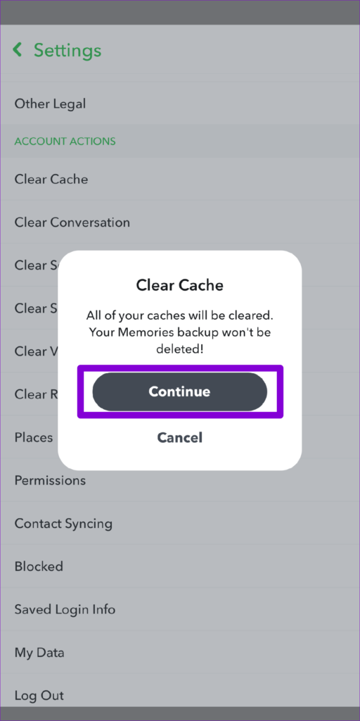 How to Fix Snapchat Memories Not Loading on Android and iPhone illustration 22
