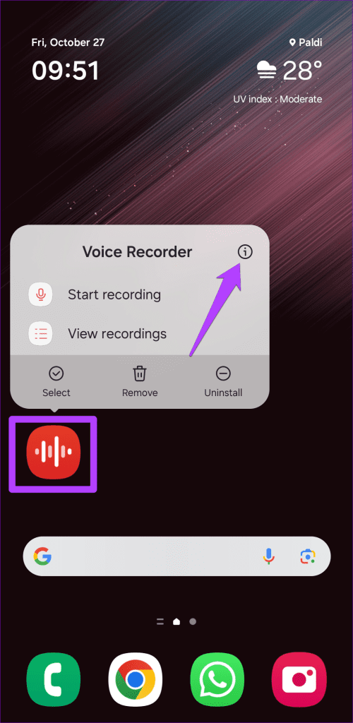 5 Fixes for Voice Recorder App Not Working on Samsung Phones illustration 8