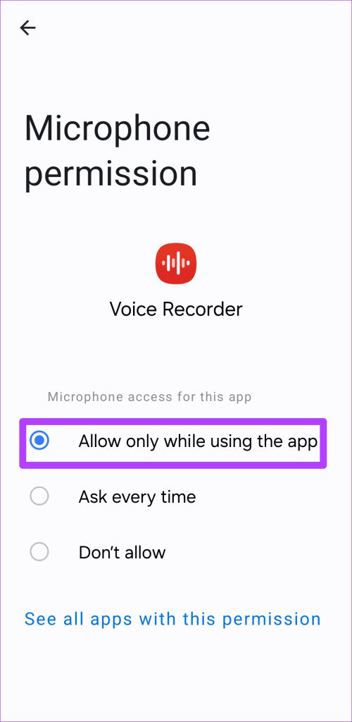 5 Fixes for Voice Recorder App Not Working on Samsung Phones illustration 12