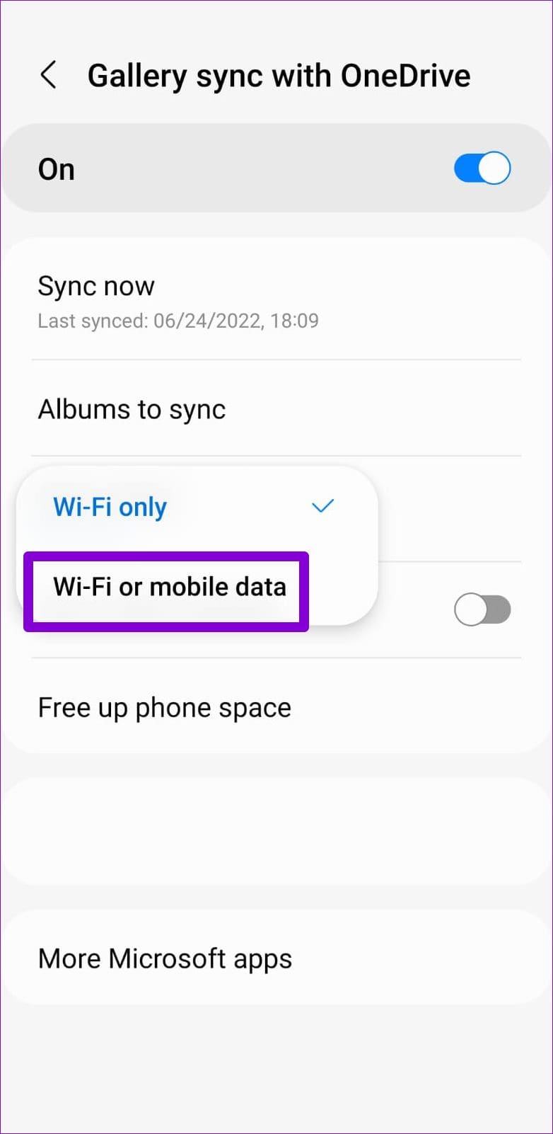 5 Ways to Fix Samsung Gallery App Not Syncing With OneDrive illustration 18