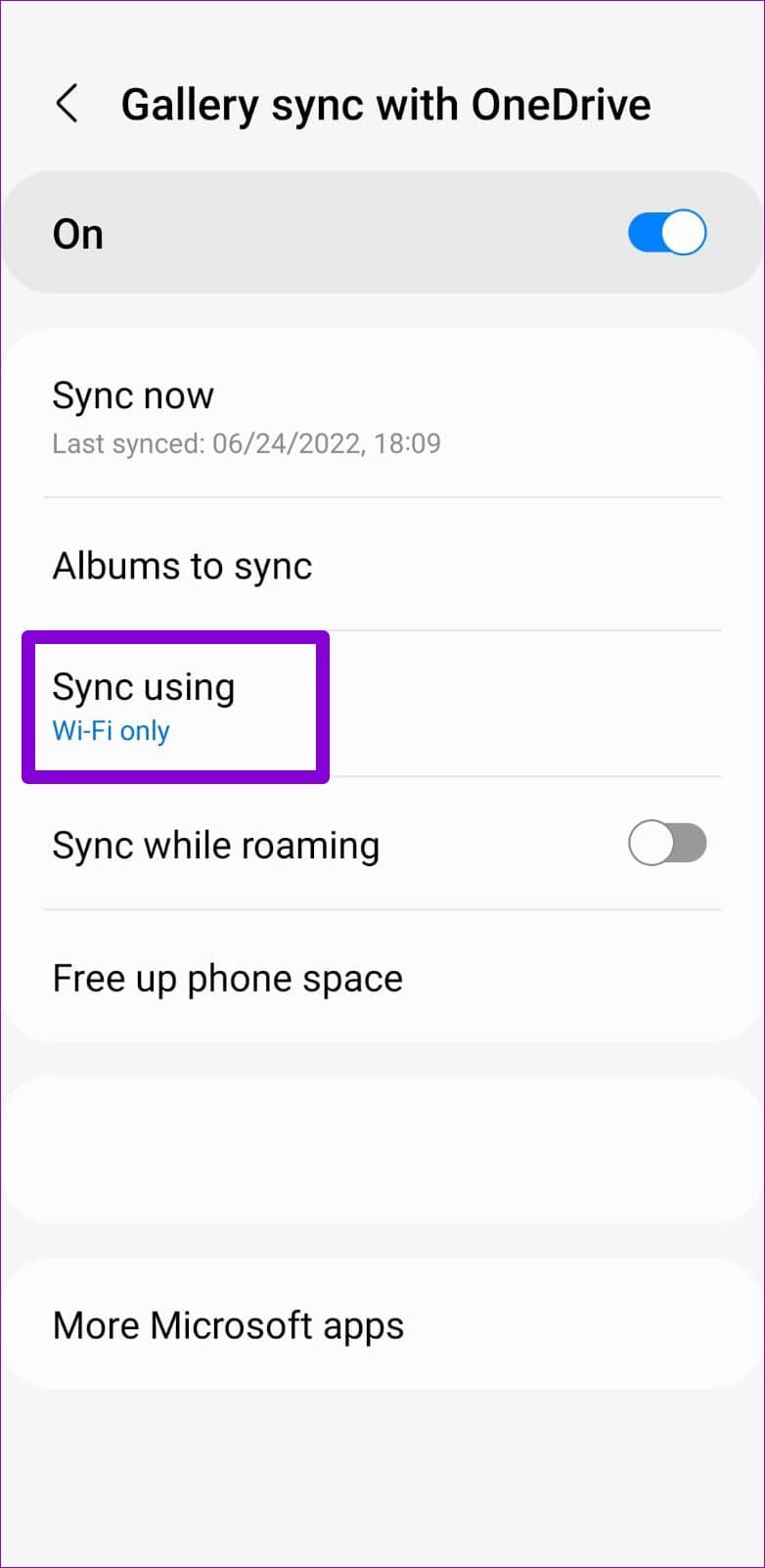 5 Ways to Fix Samsung Gallery App Not Syncing With OneDrive illustration 17