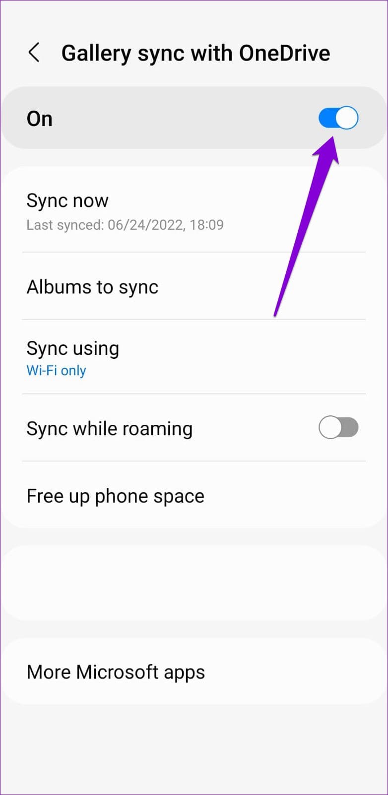 5 Ways to Fix Samsung Gallery App Not Syncing With OneDrive illustration 16