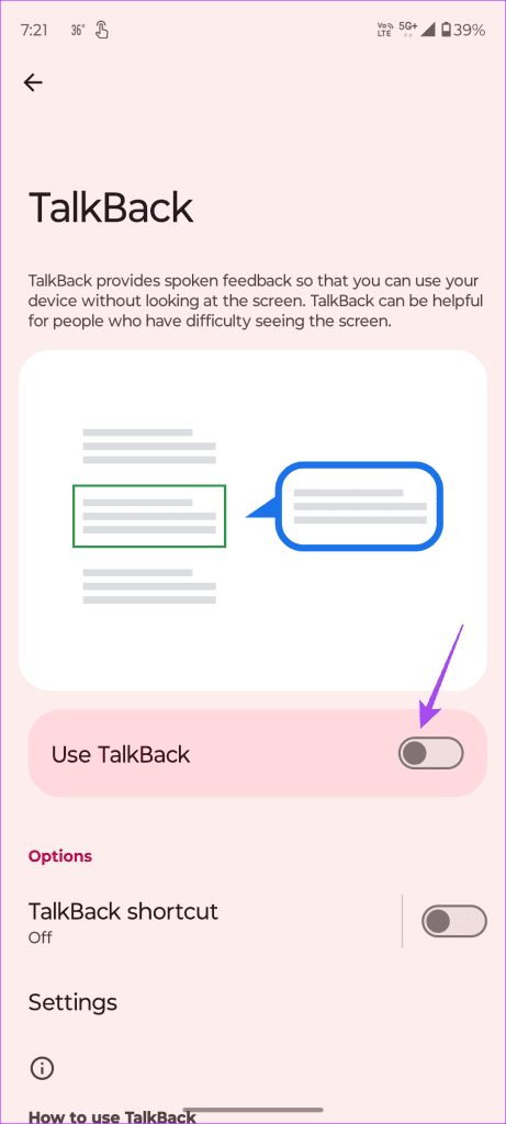 How to Turn On or Off TalkBack on Android illustration 12