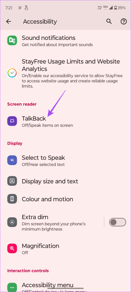 How to Turn On or Off TalkBack on Android illustration 11