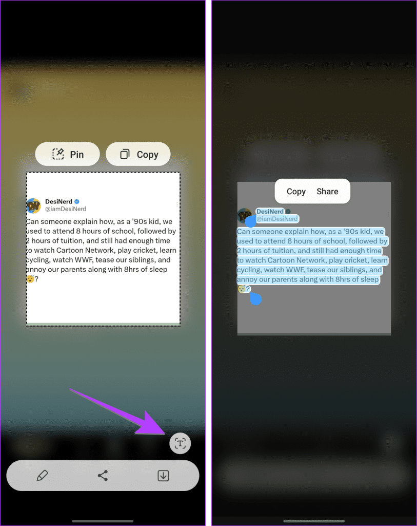 6 Ways to Extract and Copy Text From Image in Samsung illustration 58