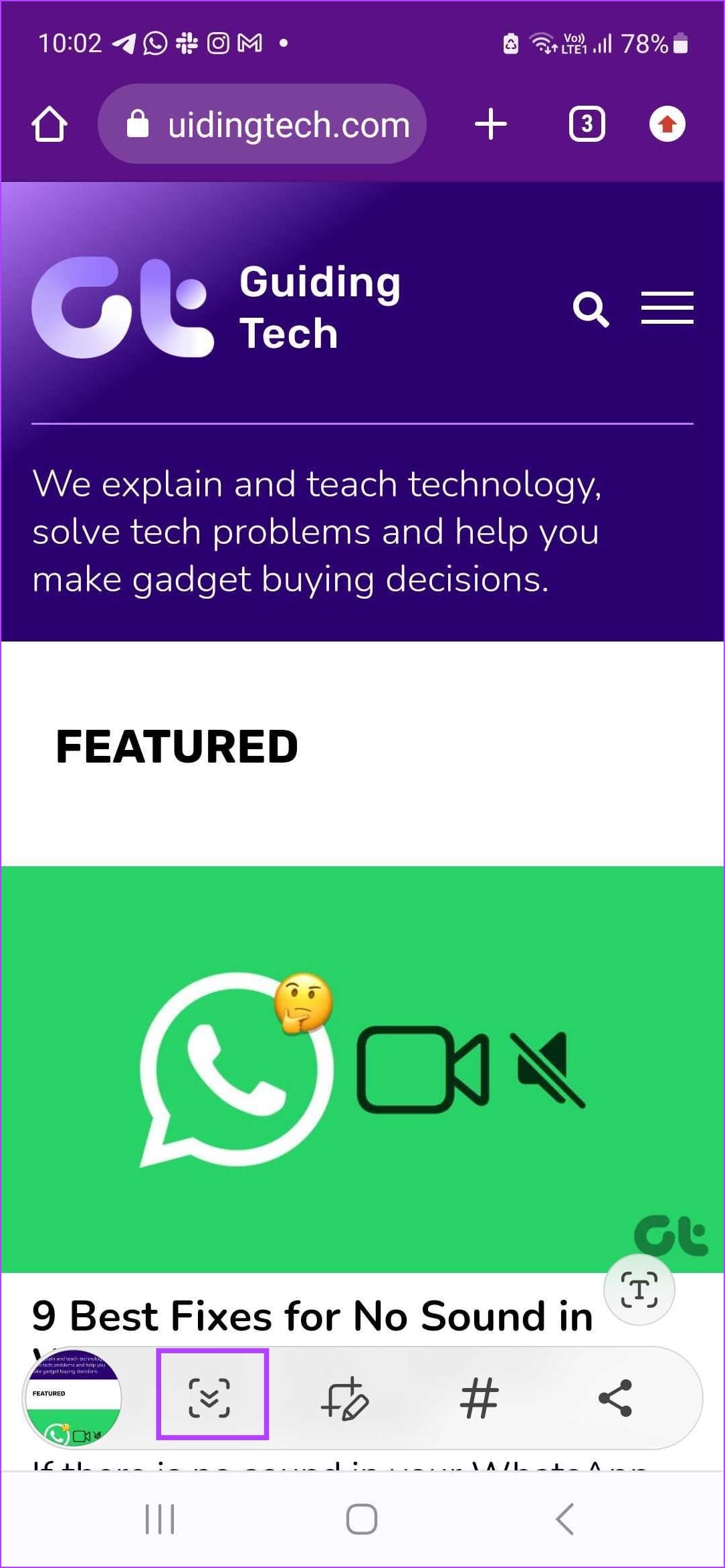 How to Take Scrolling (Long) Screenshots on Android illustration 9