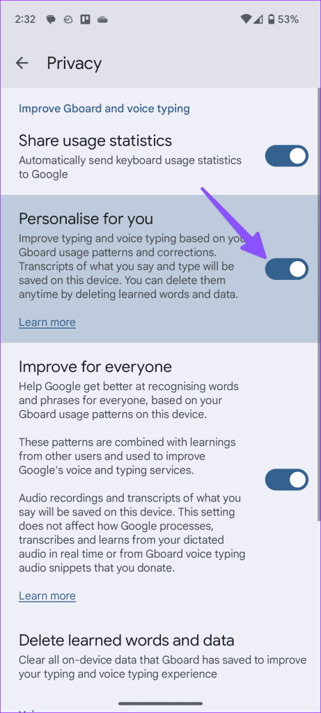 5 Ways to Fix Voice-to-Text Not Working on Android illustration 48