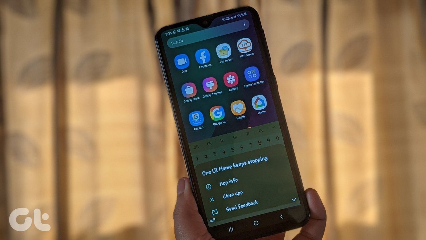Top 7 Ways to Fix Samsung One UI Home Keeps Stopping Issue illustration 2