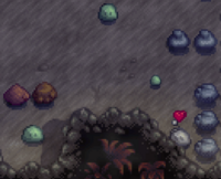 Iron Slimes mating in the Quarry Mine